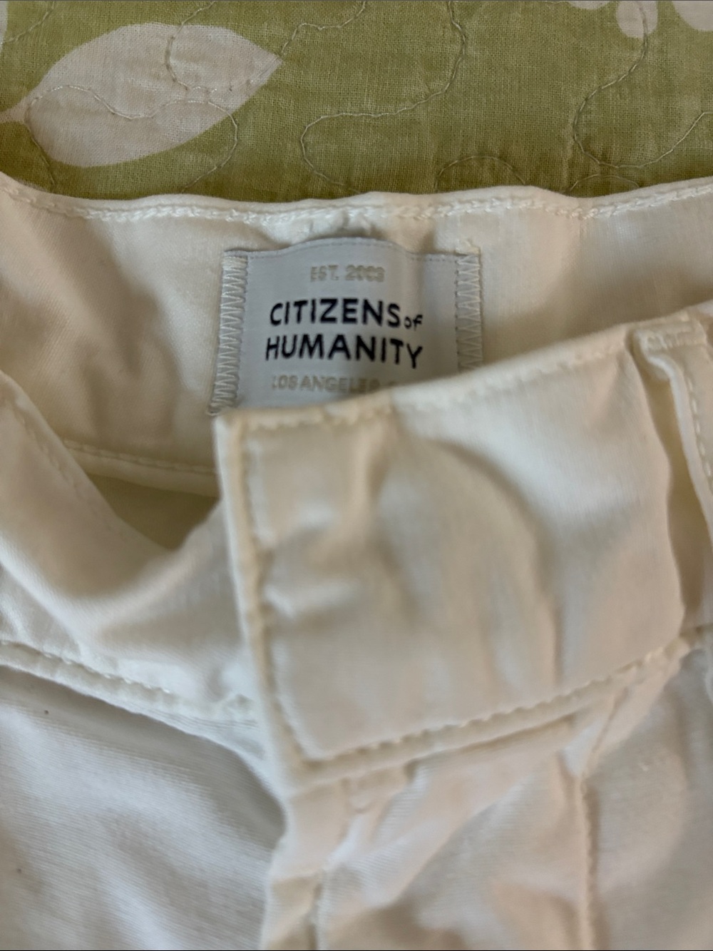 Citizens of Humanity Marcelle cargo pants in color Almonette. Size 28 - Picture 5 of 10